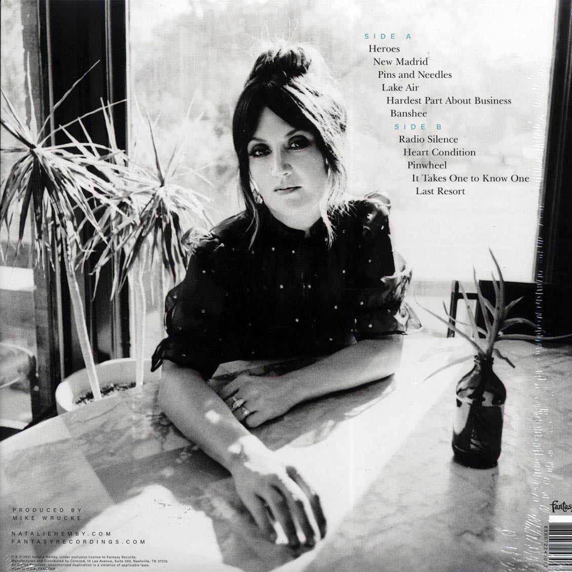 Natalie Hemby - Pins And Needles (180g) (blue vinyl) Vinyl Record