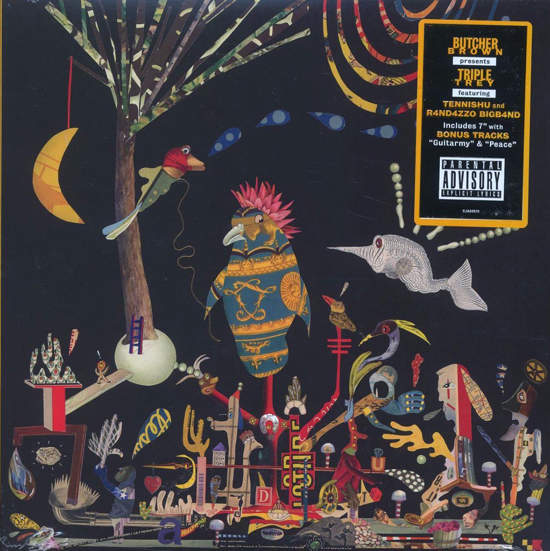 Butcher Brown, Tennishu, R4nd4zzo Bigb4nd - Triple Trey (incl. a bonus 45rpm vinyl) Vinyl Record