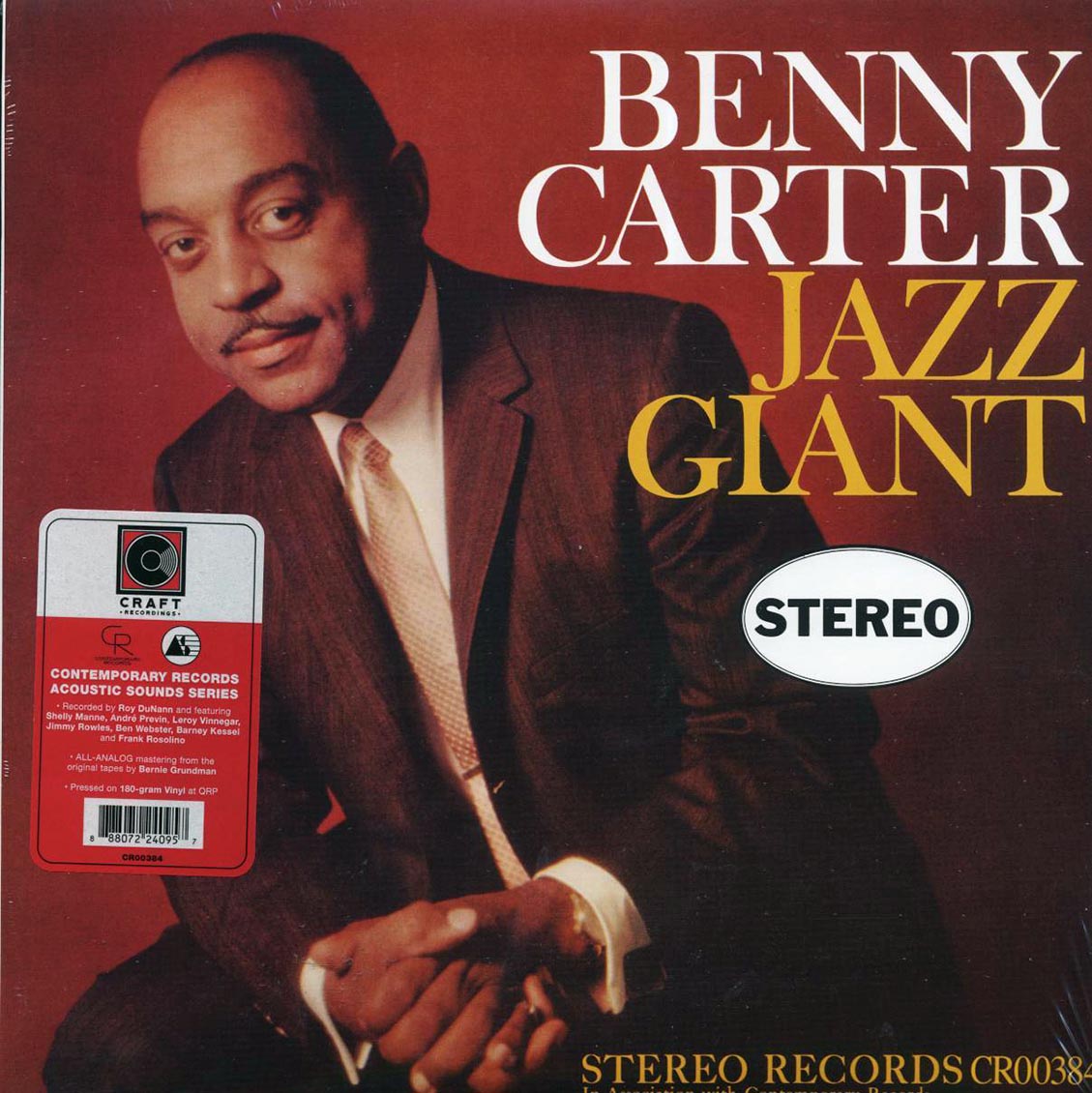 Benny Carter - Jazz Giant (180g) Vinyl Record