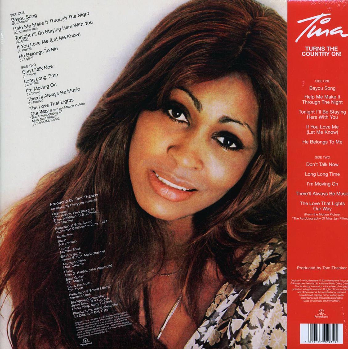 Tina Turner - Tina Turns Country On! (180g) Vinyl Record