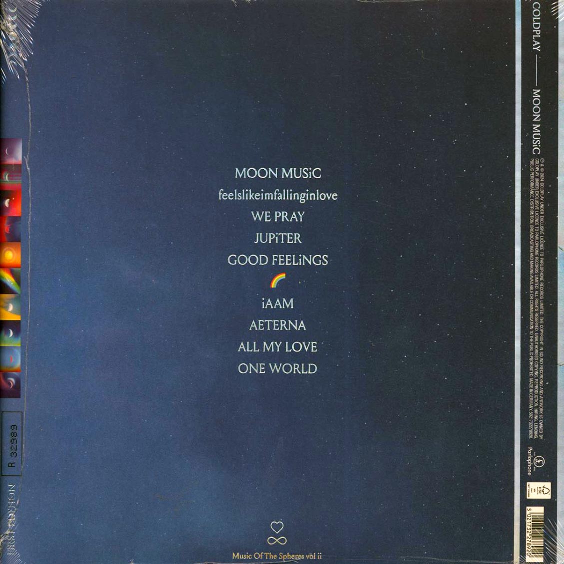 Coldplay - Moon Music (ltd. ed.) (red vinyl) Vinyl Record
