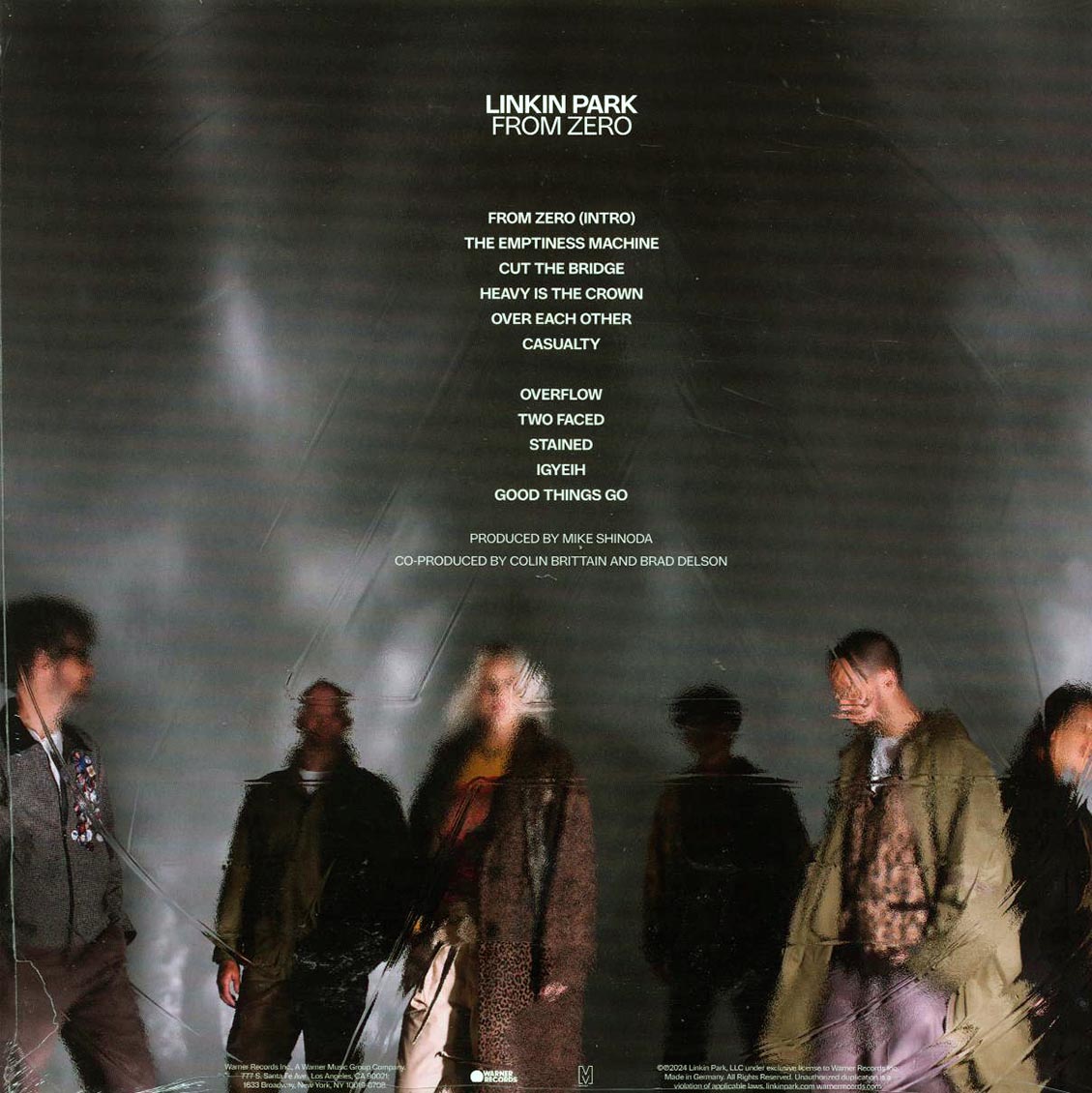 Linkin Park - From Zero (transparent petrol vinyl) Vinyl Record
