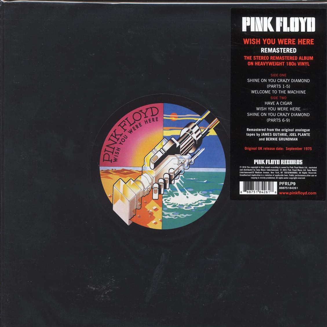 Pink Floyd - Wish You Were Here (180g) Vinyl Record