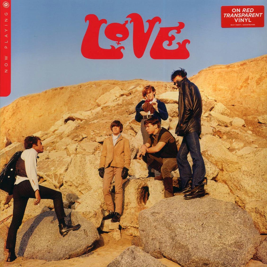 Love - Now Playing (red vinyl) Vinyl Record