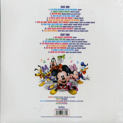 Mickey Mouse, Goofy, Donald Duck, Etc. - Disney Childrens Favorites With Mickey And Pals (red vinyl) Vinyl Record