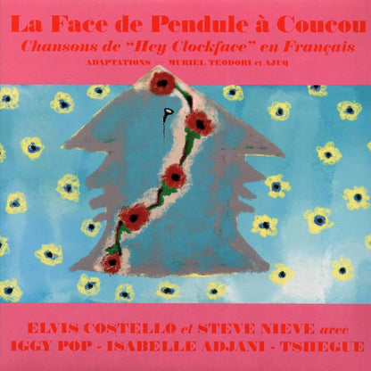 Elvis Costello Et Steve Nieve - La Face De Pendule A Coucou (Reimaging Of Hey Clockface In A French Style) (ltd. ed.) (neon coral vinyl) Vinyl Record