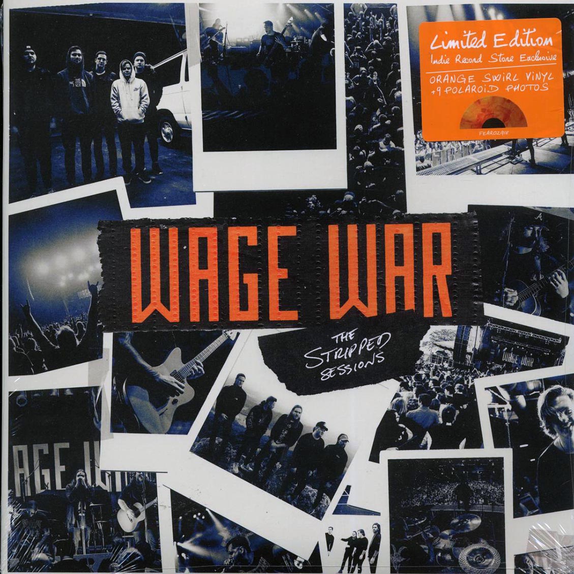Wage War - The Stripped Sessions (ltd. ed.) (orange swirl vinyl) Vinyl Record