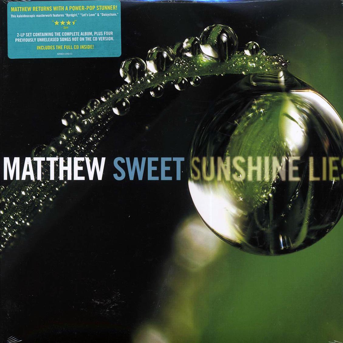 Matthew Sweet - Sunshine Lies (2xLP) (incl. CD) Vinyl Record
