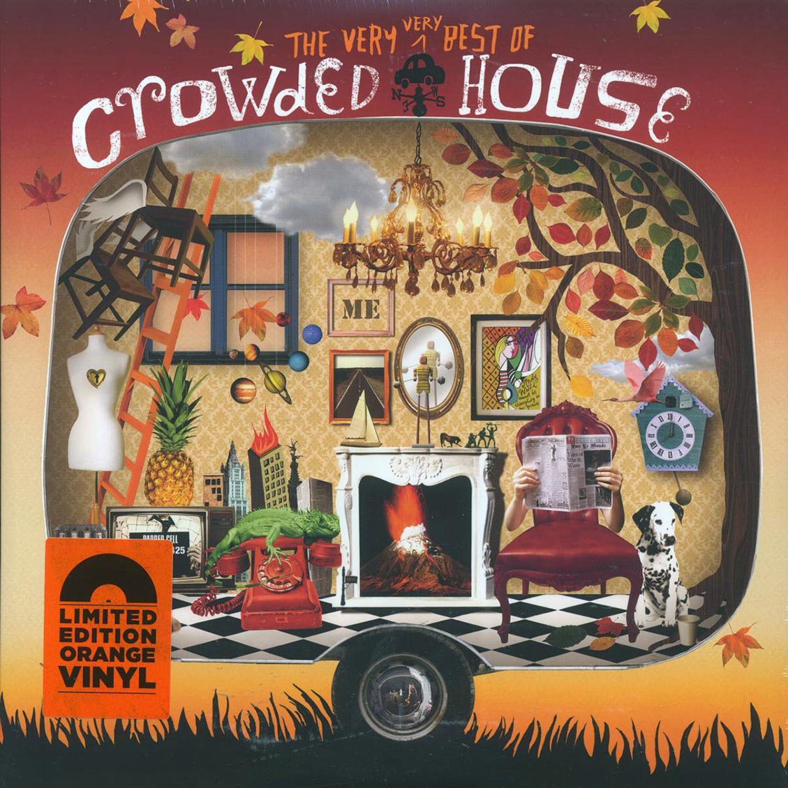 Crowded House - The Very Very Best Of Crowded House (ltd. ed.) (2xLP) (180g) (orange vinyl) Vinyl Record