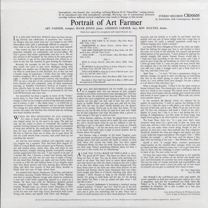 Art Farmer - Portrait Of Art Farmer (180g) Vinyl Record