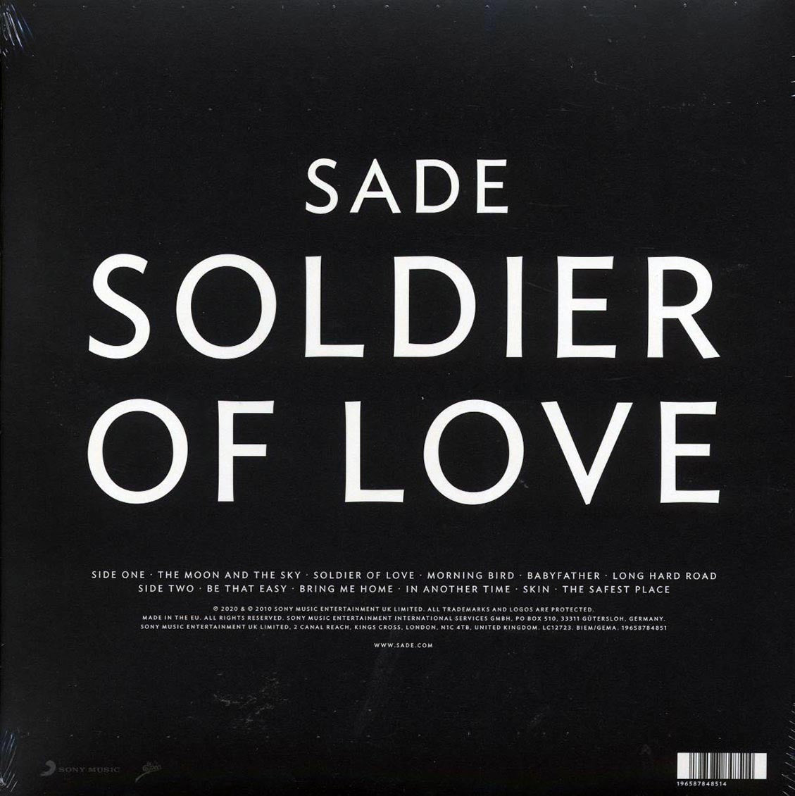 Sade - Soldier Of Love (180g) (remastered) Vinyl Record