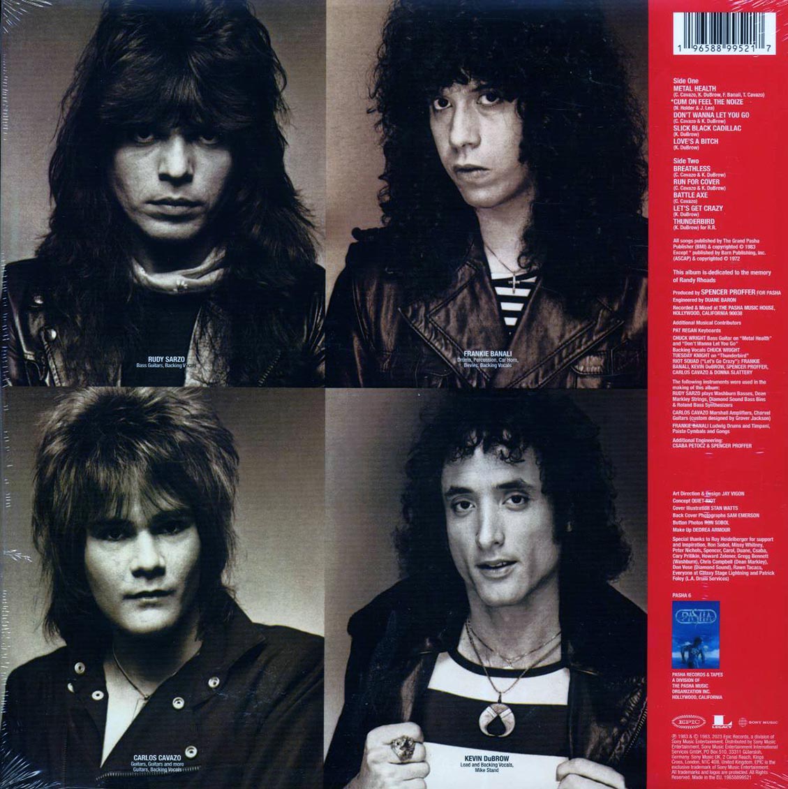 Quiet Riot - Metal Health Vinyl Record