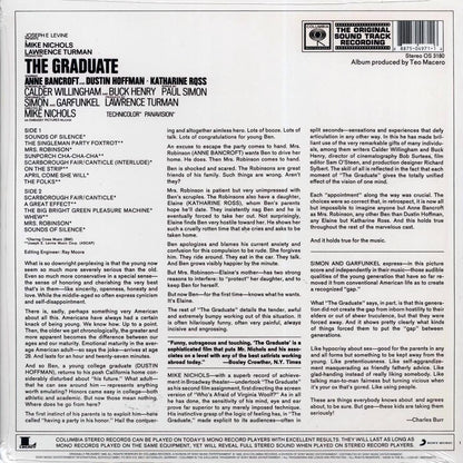 Simon & Garfunkel, Dave Grusin - The Graduate: The Original Sound Track Recording Vinyl Record