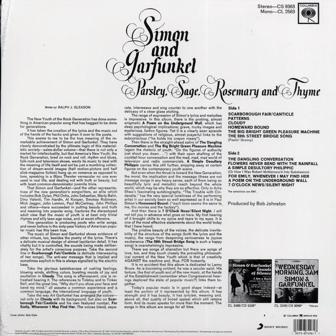 Simon & Garfunkel - Parsley, Sage, Rosemary And Thyme Vinyl Record