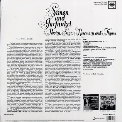 Simon & Garfunkel - Parsley, Sage, Rosemary And Thyme Vinyl Record