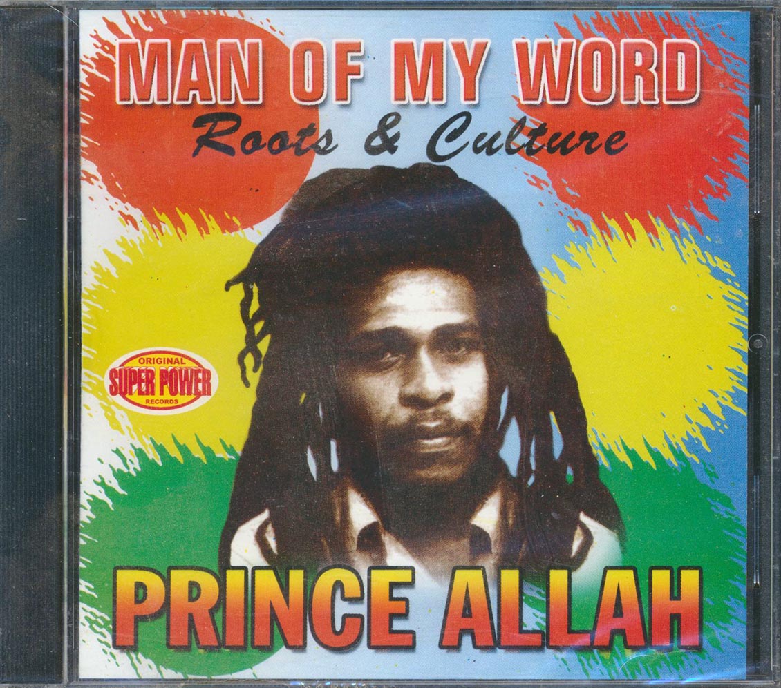 Prince Alla - Man Of My Word: Roots & Culture Music CD