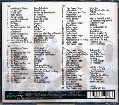 Edwin Hawkins Singers, LA Mass Choir, The Clark Sisters, Etc. - Oh Happy Gospel (68 tracks) (4xCD) Music CD