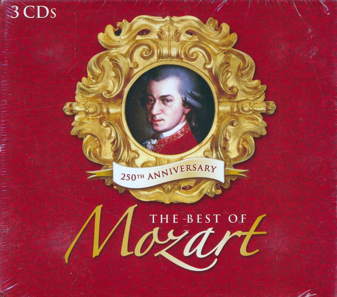 Slovak Philharmonic Orchestra, Stutgart Chamber Orchestra, Leningrad Soloists, Etc. - The Best Of Mozart: 250th Anniversary (31 tracks) (3xCD) (deluxe 3-fold digipak) Music CD
