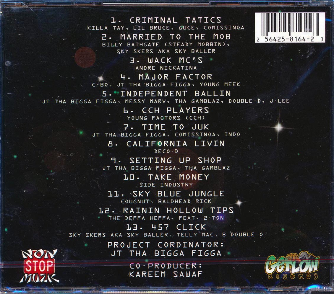 JT The Bigga Figga, Messy Marv, Baldhead Rick, Etc. - JT The Bigga Figga & Non Stop Muzic Presents Enterprise Music CD