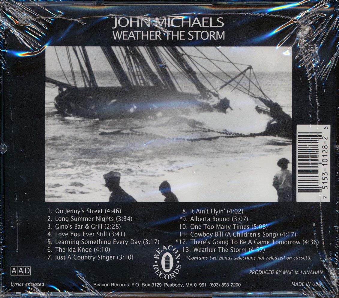 John Michaels - Weather The Storm Music CD
