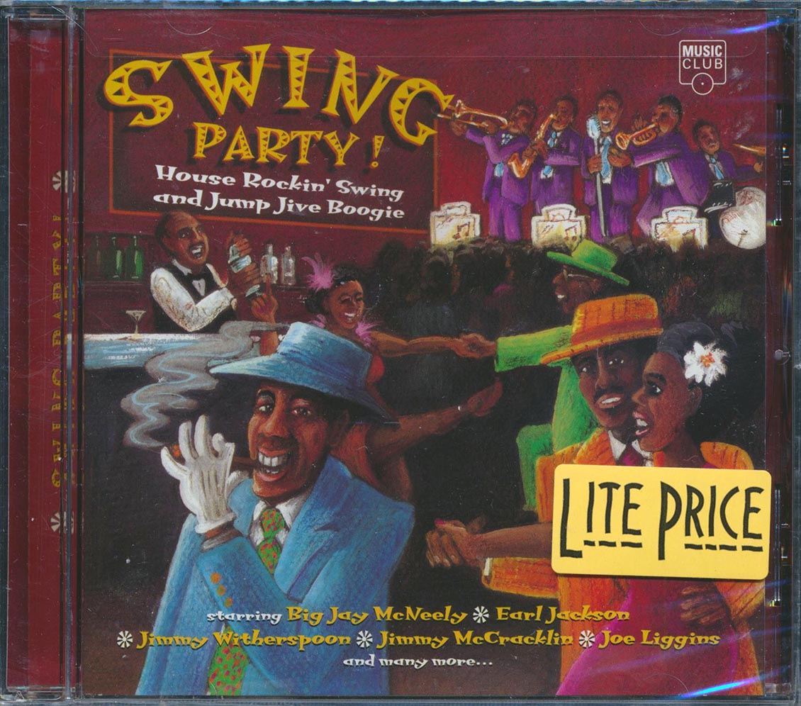 Big Jay McNeely, Joe Swift, Johnny Otis, Earl Jackson, Etc. - Swing Party! House Rockin' Swing And Jump Jive Boogie Music CD
