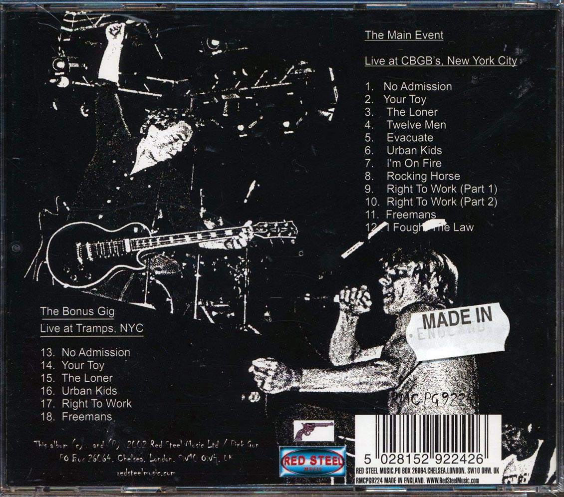 Chelsea - Metallic FO: Live At CBGS's Music CD
