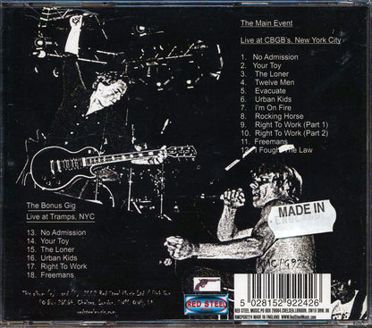 Chelsea - Metallic FO: Live At CBGS's Music CD