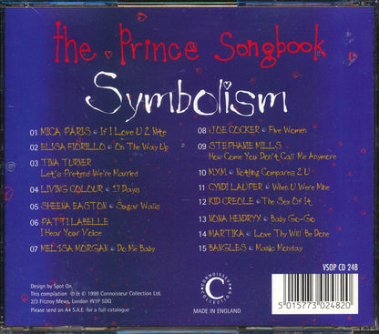 Sheena Easton, Patti LaBelle, Cyndi Lauper, Joe Cocker, Bangles, Kid Creole, Etc. - Symbolism: The Prince Songbook Music CD