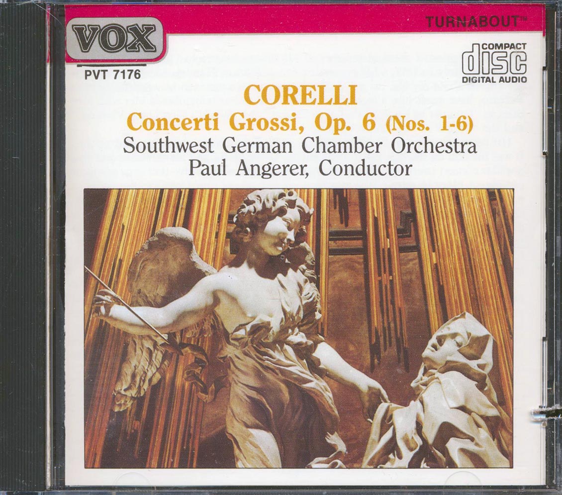 Arcangelo Corelli, Sudwestdeutsches Kammerorchester, Christoph Angerer, Wolfgang Rosch, Etc. - Concerti Grossi, Op. 6 (Nos. 1-6) (marked/ltd stock) Music CD