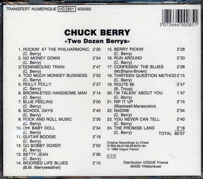 Chuck Berry - Two Dozen Berrys (24 tracks) Music CD