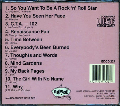 The Byrds - Younger Than Yesterday Music CD