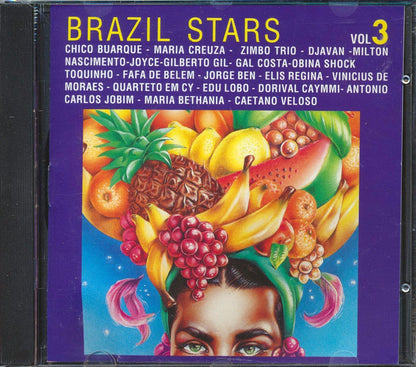 Milton Nascimento, Jorge Ben, Edu Lobo, Antonio Carlos Jobim, Etc. - Brazil Stars Volume 3 Music CD