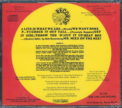 2 Live Crew - Is What We Are Music CD