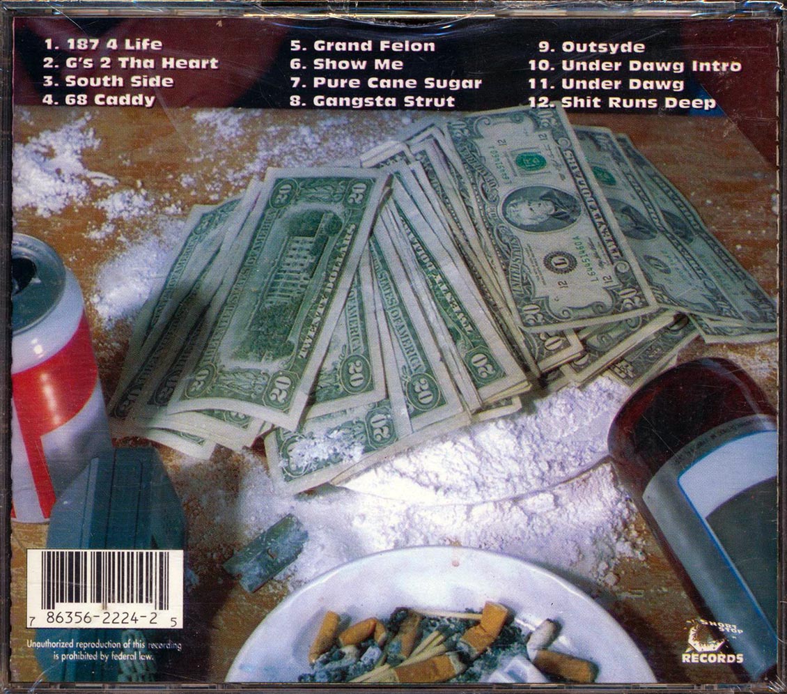 Mass 187 - Real Trues Paying Dues Music CD