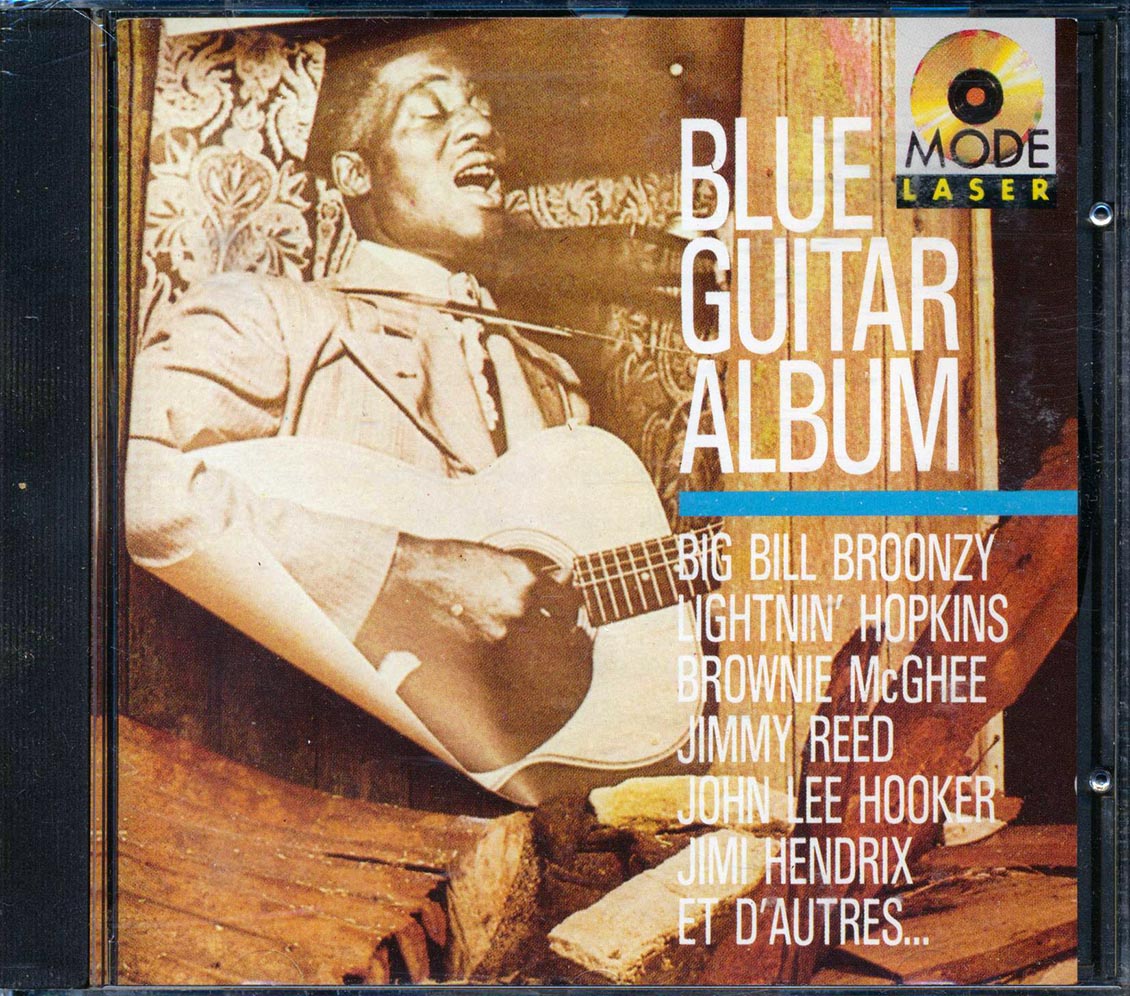 Big Bill Broonzy, Lightnin' Hopkins, John Lee Hooker, Louisiana Red, Jimi Hendrix, Etc. - Blue Guitar Album Music CD