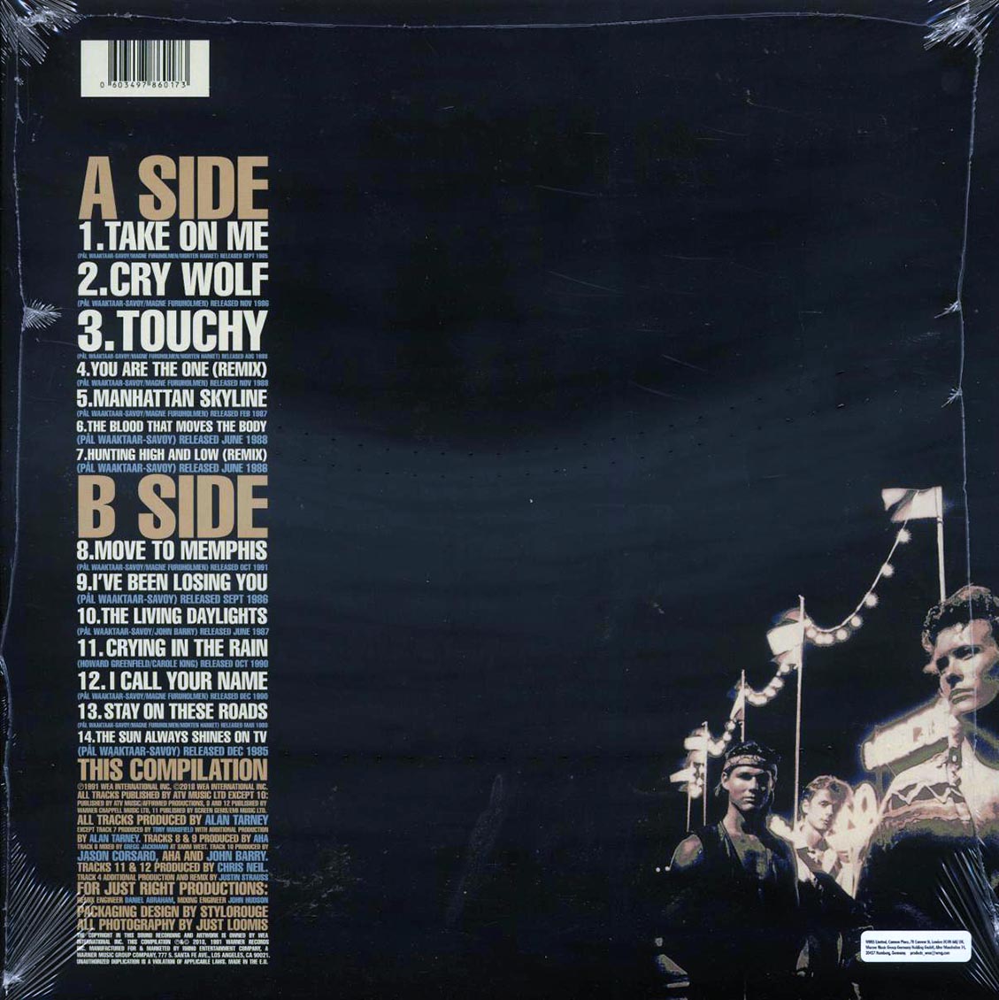 A-Ha - Headlines And Deadlines: The Hits Of A-Ha Vinyl Record