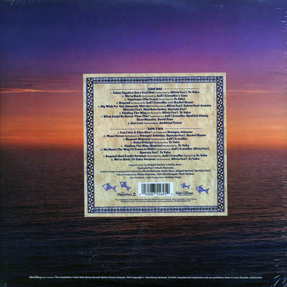 Abigail Barlow, Emily Bear, Opetaia Foa'i, Mark Mancina - Moana 2 (orange swirl vinyl) Vinyl Record