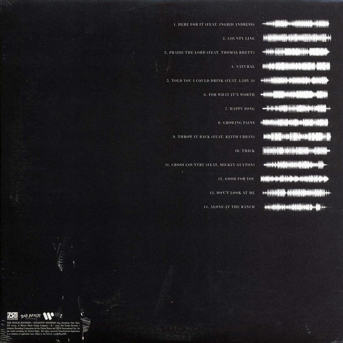Breland - Cross Country (clear vinyl) Vinyl Record