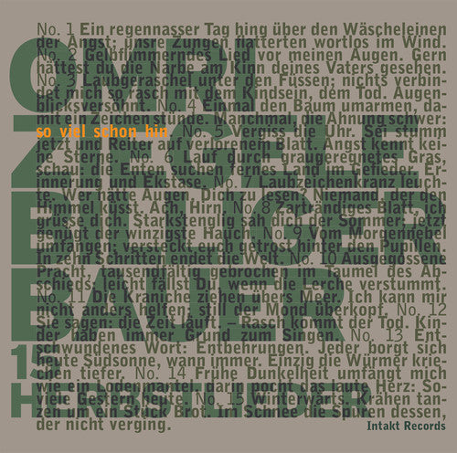 Ziegele,omri / Wiss,isa / Wickihalder,jurg - So Viel Schon Hin & 15 Herbstlieder - Music CD
