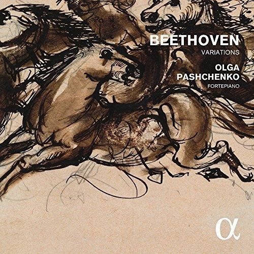 the album cover for Beethoven / Olga Pashchenko - Variations