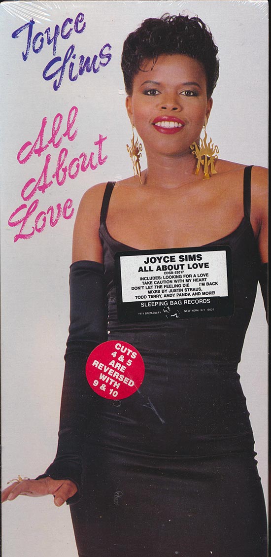 Joyce Sims - All About Love (orig. longbox packaging) Music CD