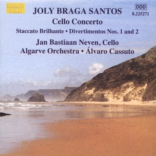 Braga Santos / Neven / Cassuto / Algarve Orchestra - Cello Concerto - Music CD