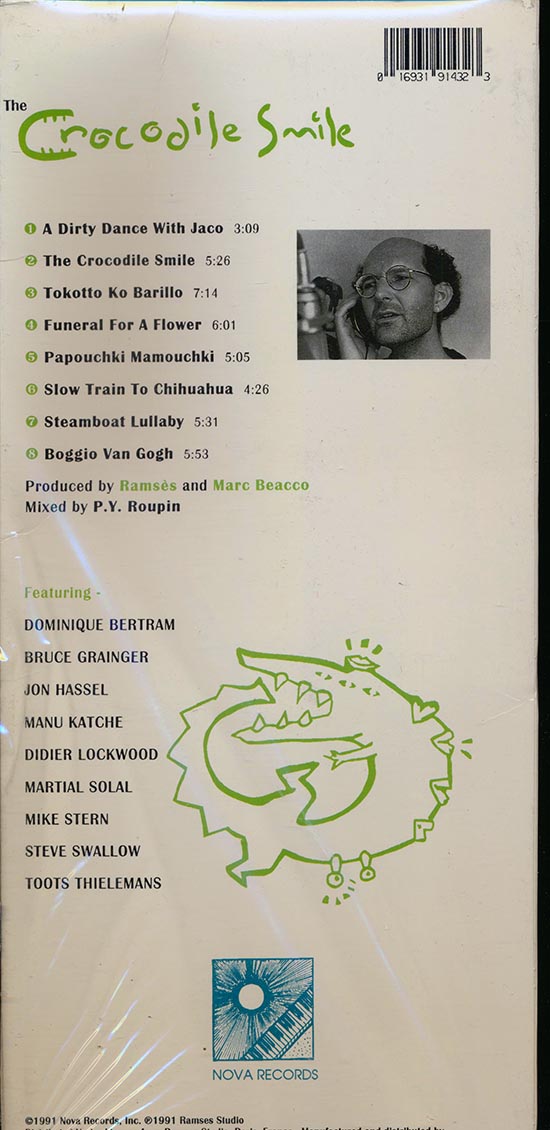 Marc Beacco - The Crocodile Smile (orig. longbox packaging) Music CD