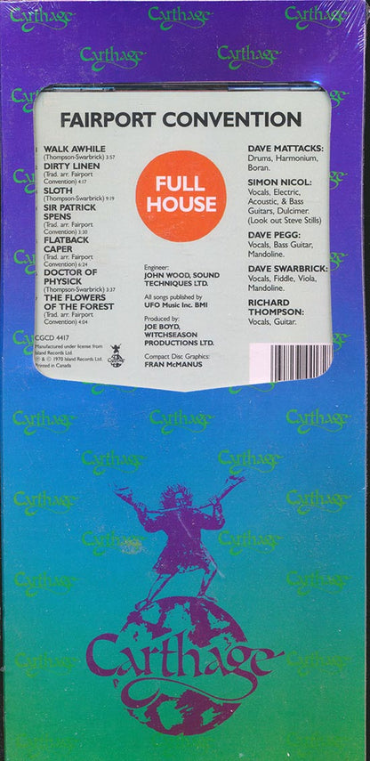 Fairport Convention - Full House (orig. longbox packaging) Music CD