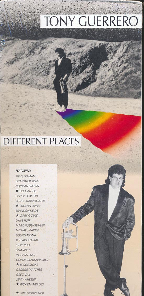 Tony Guerrero - Diffrent Places (orig. longbox packaging) Music CD