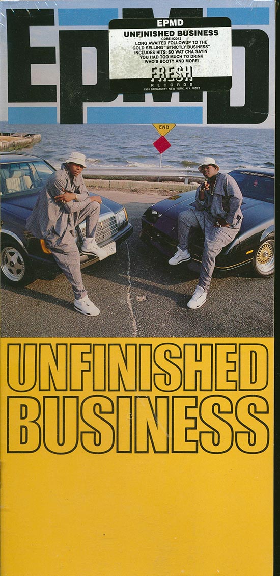 EPMD - Unfinished Business (orig. longbox packaging) Music CD