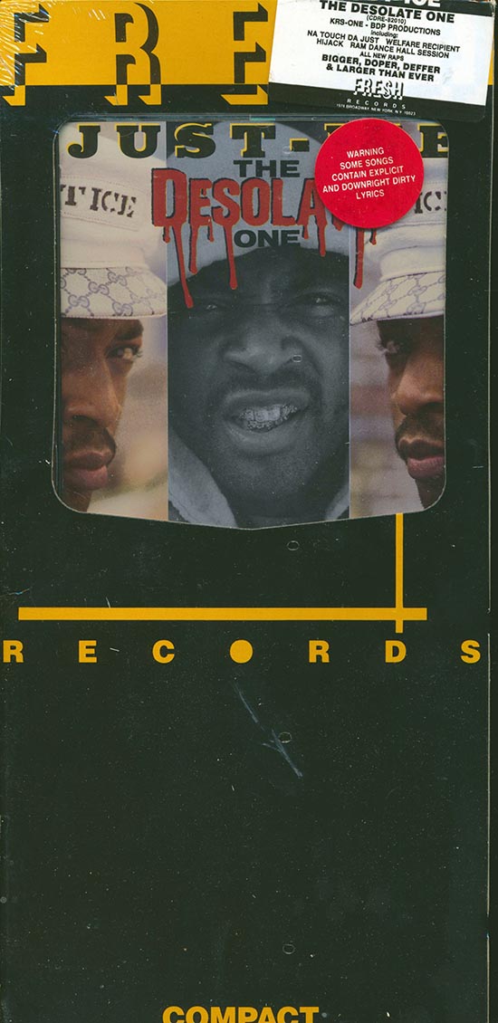 Just-Ice, KRS-One - The Desolate One (orig. longbox packaging) Music CD