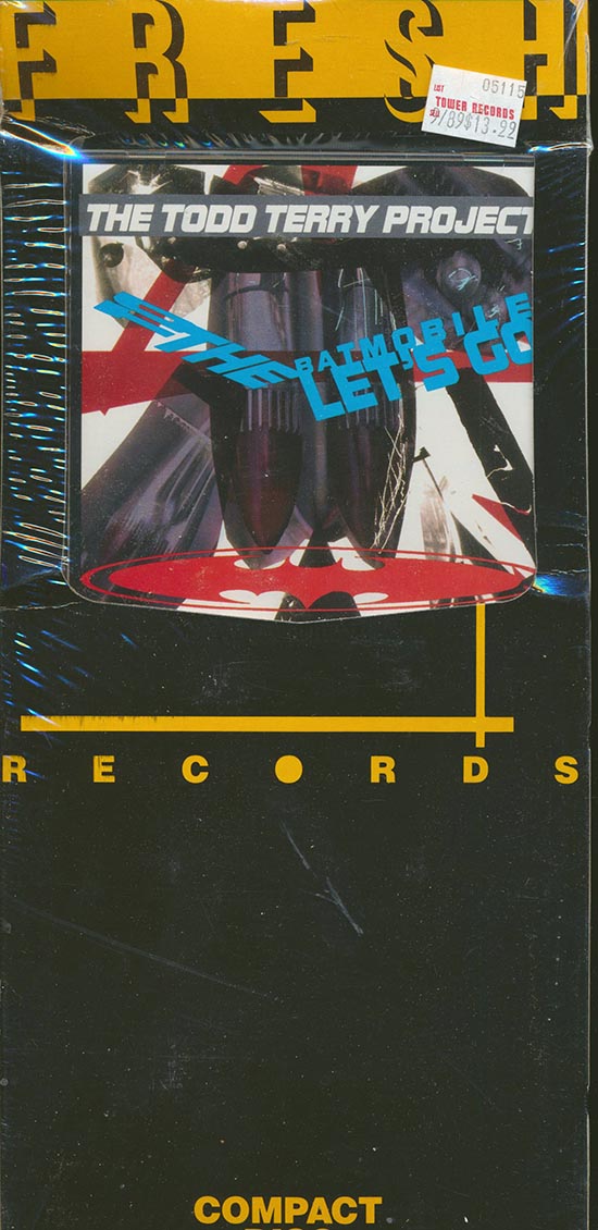 The Todd Terry Project - To The Batmobile Let's Go (orig. longbox packaging) Music CD