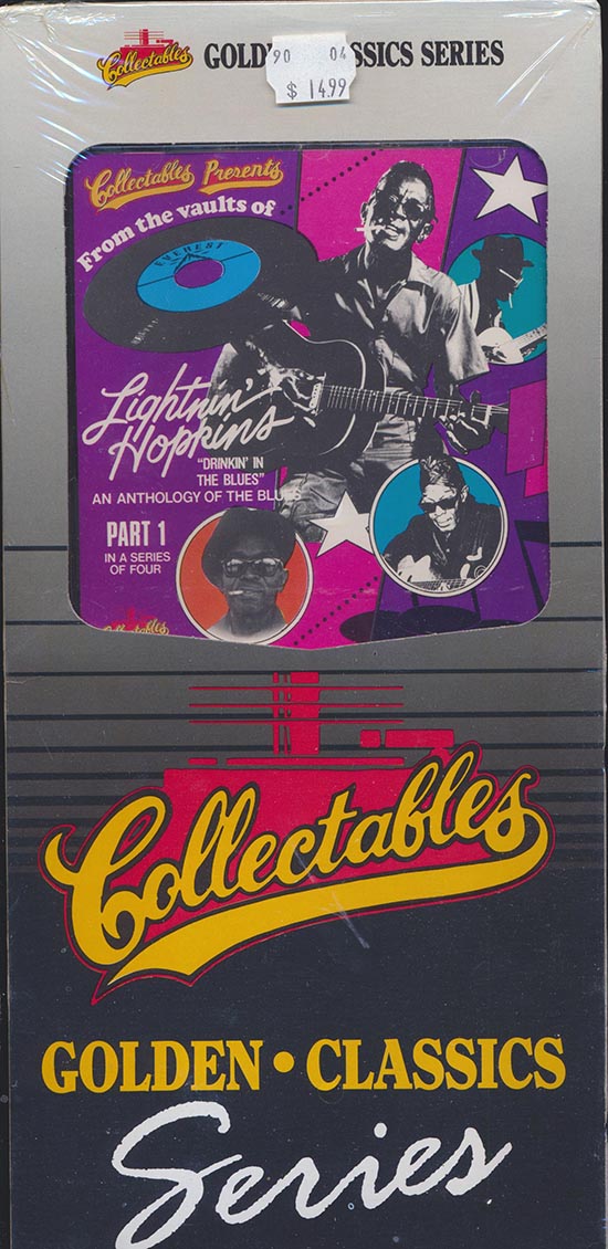 Lightnin' Hopkins - From The Vaults Of Everest Records Part 1: Drinkin' In The Blues (orig. longbox packaging) Music CD