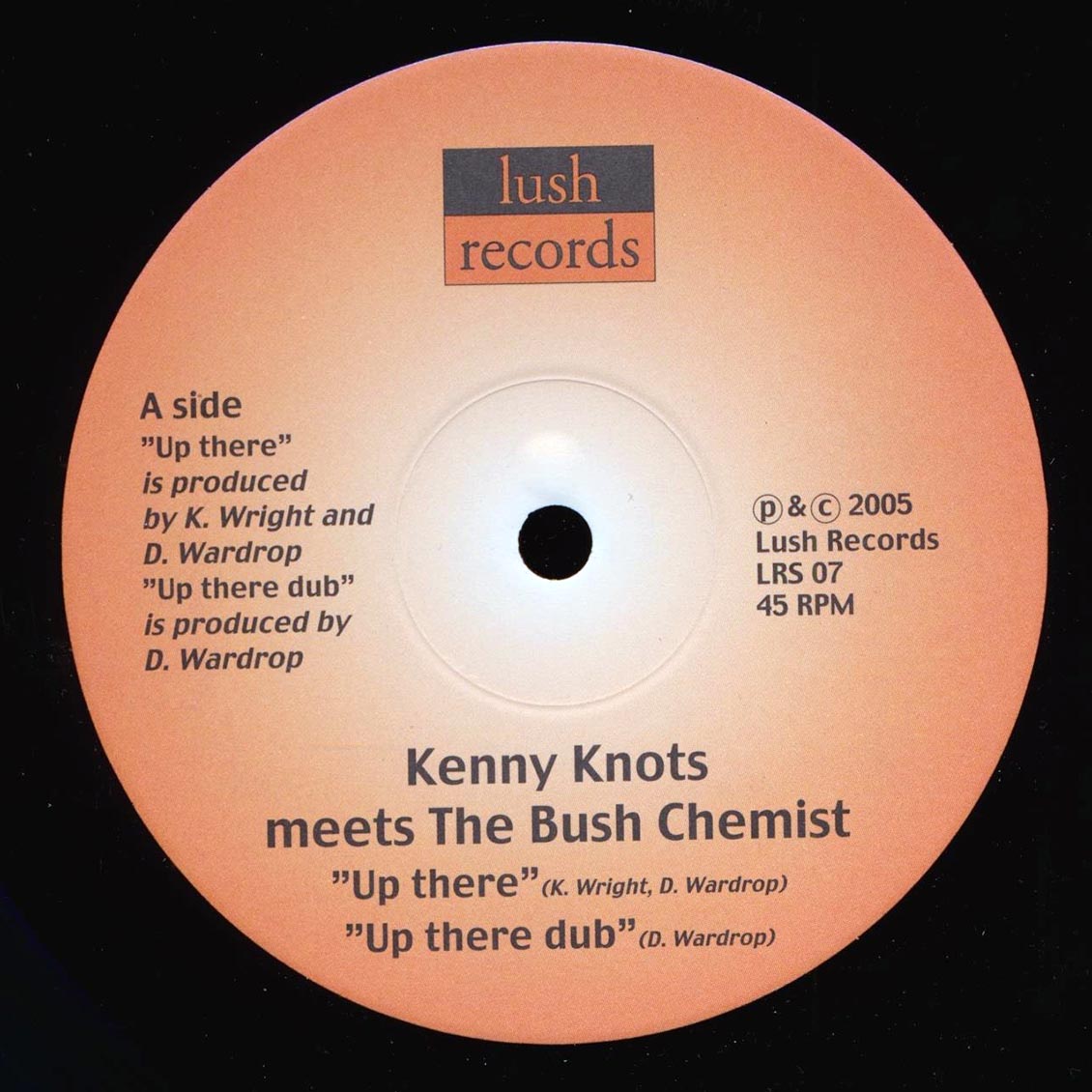 Kenny Knots, Bush Chemists - Up There;  Up There Dub  /  Bush Chemists - Dub Symphony;  Symphony Of Dub 10" Vinyl Record